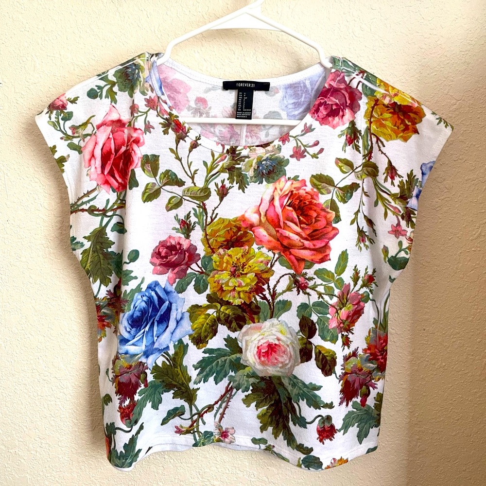 Forever 21 Floral T-shirt